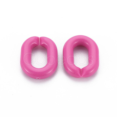Opaque Acrylic Linking Rings MACR-S373-19B-A03-1