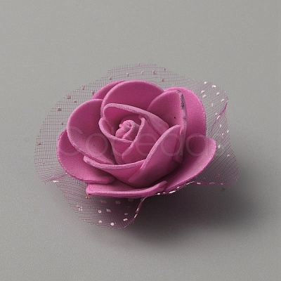 3D Foam Rose Ornament Accessories DIY-WH0304-623G-1