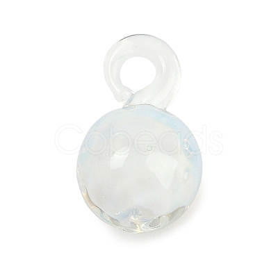 Handmade Lampwork Pendants LAMP-Q005-07F-1