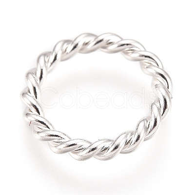 304 Stainless Steel Open Jump Rings X-STAS-F191-11S-B-1
