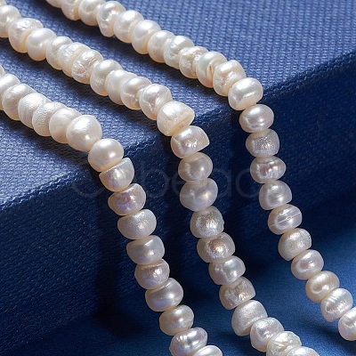 Natural Cultured Freshwater Pearl Beads Strands X-PEAR-I004-07B-01A-1