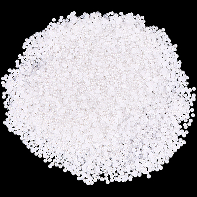 16000Pcs ABS Plastic Cabochons OACR-PA0001-20-1