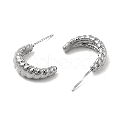 Non-Tarnish 304 Stainless Steel Stud Earing STAS-P319-38P-1
