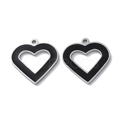 304 Stainless Steel Pendants STAS-C083-04P-01-1