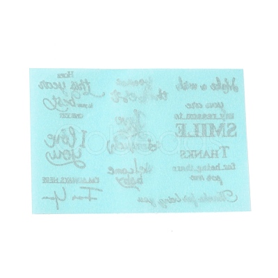 Brass Self-Adhesive Picture Stickers DIY-C059-01B-1