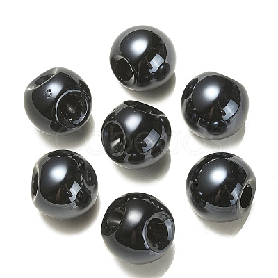 Opaque Acrylic Beads OACR-G012-01H-1