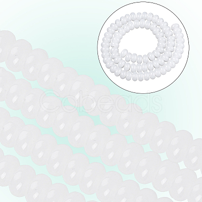 3 Strands Imitation Jade Glass Beads GLAA-PA0001-36B-03-1