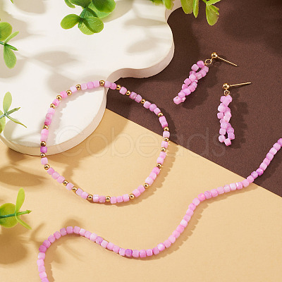 1 Strand Natural Freshwater Shell Dyed Beads Strands SHEL-TA0001-44B-1