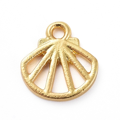 Zinc Alloy Open Back Bezel Pendants PALLOY-E577-04G-1
