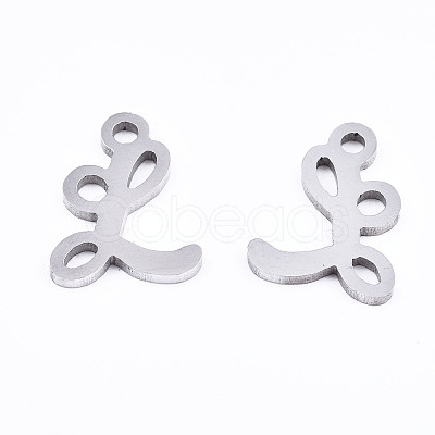 Non-Tarnish 201 Stainless Steel Charms STAS-T044-217P-L-1