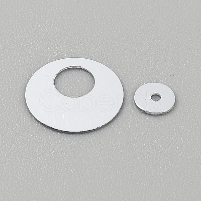 250Pcs Iridescent PVC Paillette/Sequin Links PVC-WH2004-01A-1