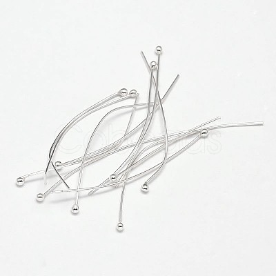 925 Sterling Silver Ball Head Pins LS-STER-F018-03M-01-1