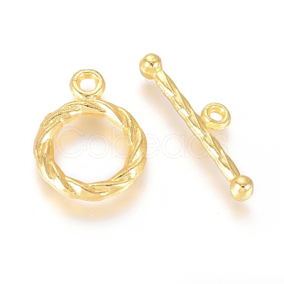 Alloy Toggle Clasps PALLOY-G117-05G-1