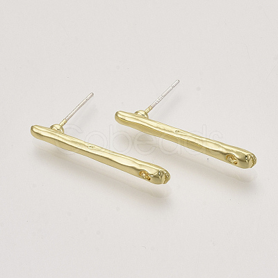 Alloy Stud Earring Findings X-PALLOY-S121-253-1