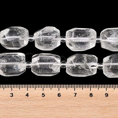 Natural Quartz Crystal Beads Strands G-Z147-E01-01-1