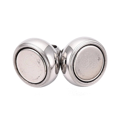 304 Stainless Steel Magnetic Clasps STAS-N127-04P-1