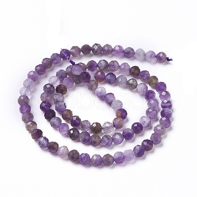Natural Amethyst Beads Strands G-L581A-001-1