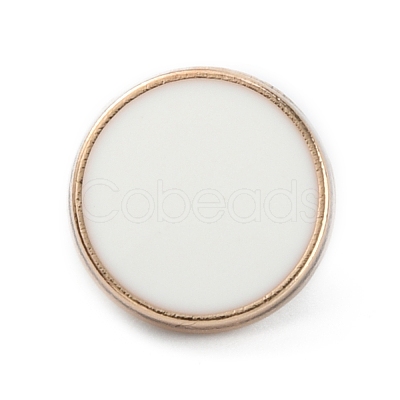 1-Hole Alloy Shank Buttons DIY-WH0304-340A-01-1