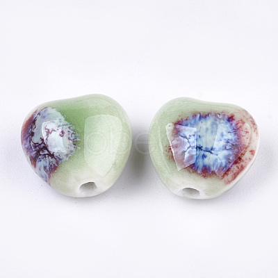 Handmade Porcelain Beads PORC-S498-15A-01-1