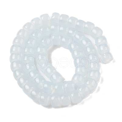 Baking Plating Glass Beads Strands GLAA-H036-01C-1