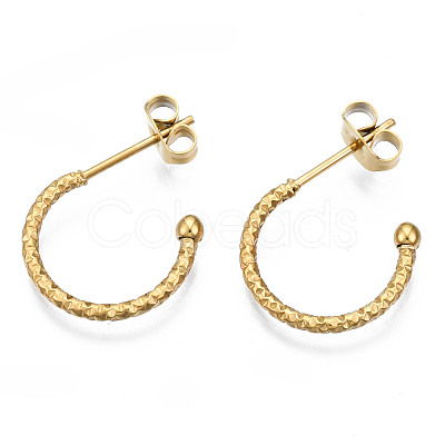 316 Surgical Stainless Steel Stud Earrings EJEW-N097-077LG-1