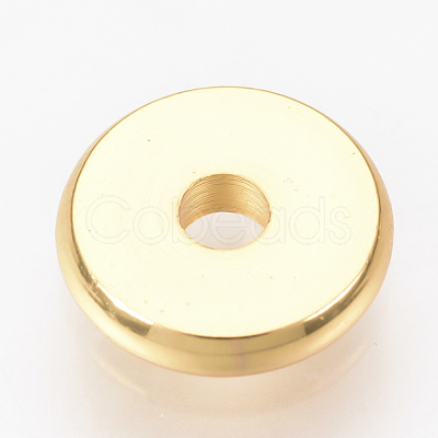 Brass Spacer Beads KK-Q738-6mm-04G-1