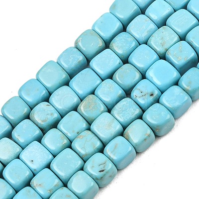Natural Magnesite Beads Strands G-Z143-C01-01-1