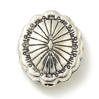 Tibetan Style Alloy Beads FIND-U015-26AS-1