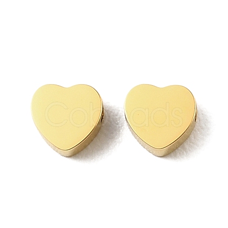 Valentine's Day 304 Stainless Steel Beads SA-E001-02G-02-1