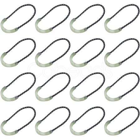 30Pcs Luminous Plastic Zipper Pulls FIND-CA0005-31-1