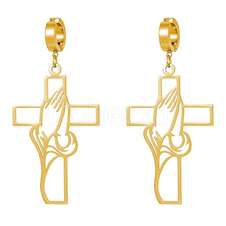 201 Stainless Steel Clip-on Earrings FS-WGD509B-05-1