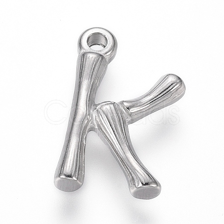 Tarnish Resistant 304 Stainless Steel Pendants STAS-G214-38P-K-1