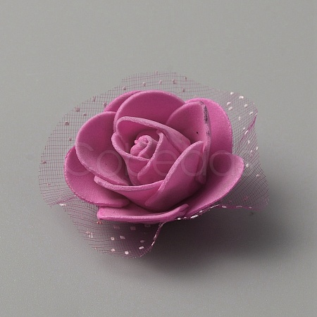 3D Foam Rose Ornament Accessories DIY-WH0304-623G-1