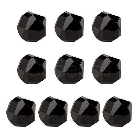 10Pcs Glass Imitation Austrian Crystal Beads GLAA-TADJ0001-11D-1