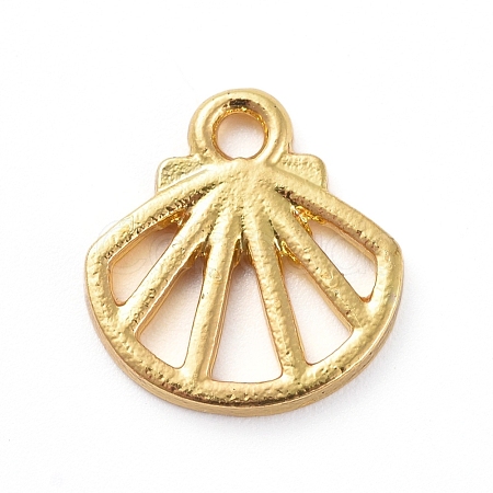 Zinc Alloy Open Back Bezel Pendants PALLOY-E577-04G-1