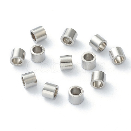 Non-Tarnish 304 Stainless Steel Spacer Beads X-STAS-B006-17P-B-1