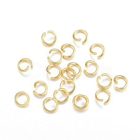 304 Stainless Steel Open Jump Rings X-STAS-F084-27G-1