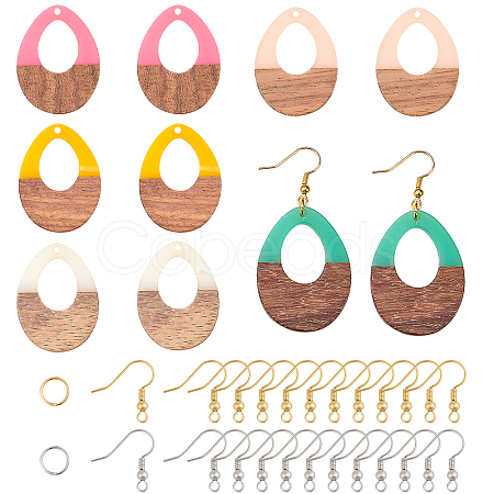 DIY Dangle Earring Making Kits DIY-OC0002-53-1