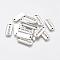 Tibetan Style Alloy Rectangle Pendants, with Word Warrior, Cadmium Free & Lead Free, Antique Silver, 8x21x2mm, Hole: 2mm