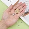 316 Surgical Stainless Steel Crystal Rhinestone Spacer Beads STAS-N032-06P-4