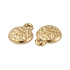 Ion Plating(IP) 304 Stainless Steel Charms STAS-C066-33G-3
