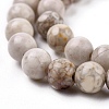 Natural Maifanite/Maifan Stone Beads Strands G-F353-6mm-2