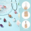 10Pcs Natural & Synthetic Mixed Gemstone Pendants G-YW0002-25-3