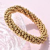 304 Stainless Steel Bracelets STAS-D330-01G-1