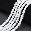 Opaque Solid Color Imitation Jade Glass Beads Strands EGLA-A044-P2mm-D01-1