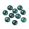Natural Malachite Cabochons G-R476-01-8mm-1