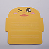 Animal Cartoon Paper Greeting Cards DIY-WH0161-09J-2
