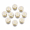 Alloy Enamel Beads ENAM-N052-006-01B-RS-1