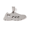 Non-Tarnish 201 Stainless Steel Pendants STAS-A094-22P-1