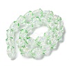 Handmade Foil Lampwork Bumpy Beads Strands FOIL-Z001-05E-1